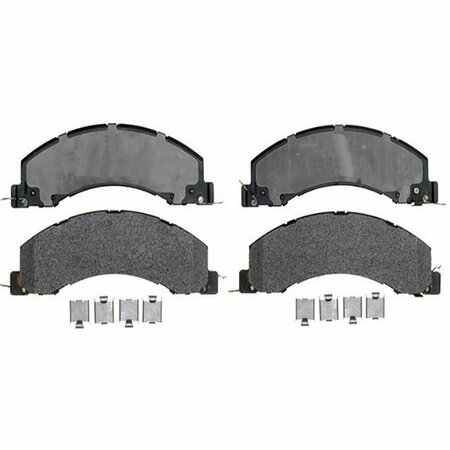 R/M BRAKES BRAKE PADS OEM OE Replacement With Hardware Metallic PGD1335M